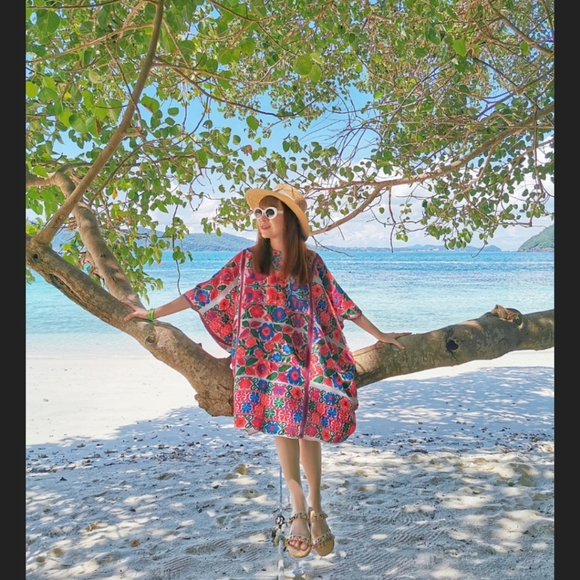 RARE COLLECTOR'S ITEM - One of a Kind, True Vintage Amuzgo Mexican Huipil - Picture 4 of 10